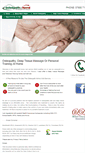 Mobile Screenshot of osteopathathome.co.uk
